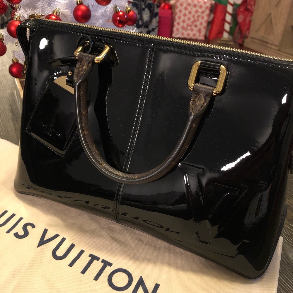 SOLD on another site LV Monogram Vernis Tote Noir - Picture 2 of 8
